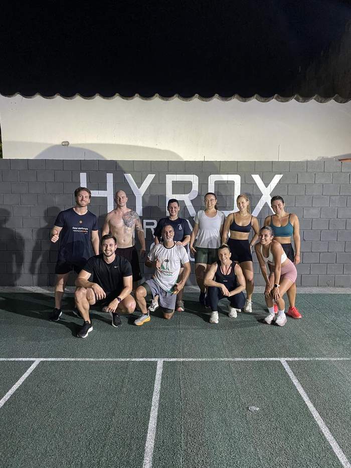 Turma de Hyrox do Penta Campinas